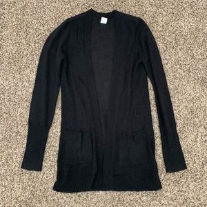 J.crew blank long cardigan with merino wool